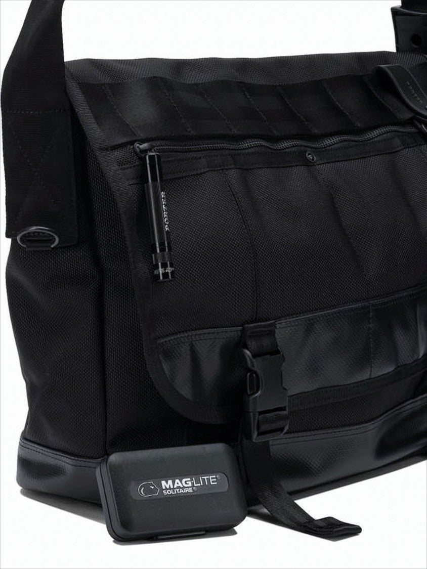 Porter Rectangular Crossbody Bag With Flap