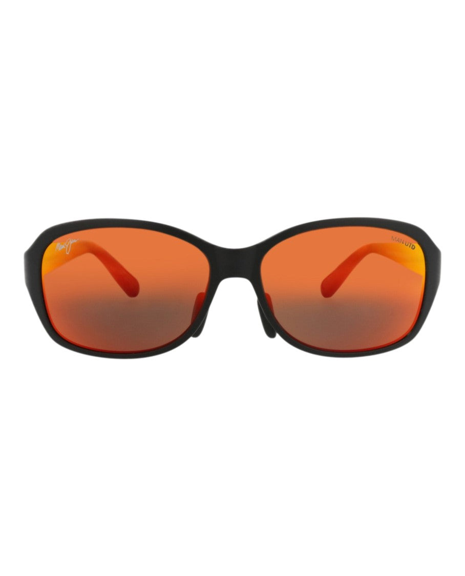 Maui Jim Square-Frame Injection Sunglasses