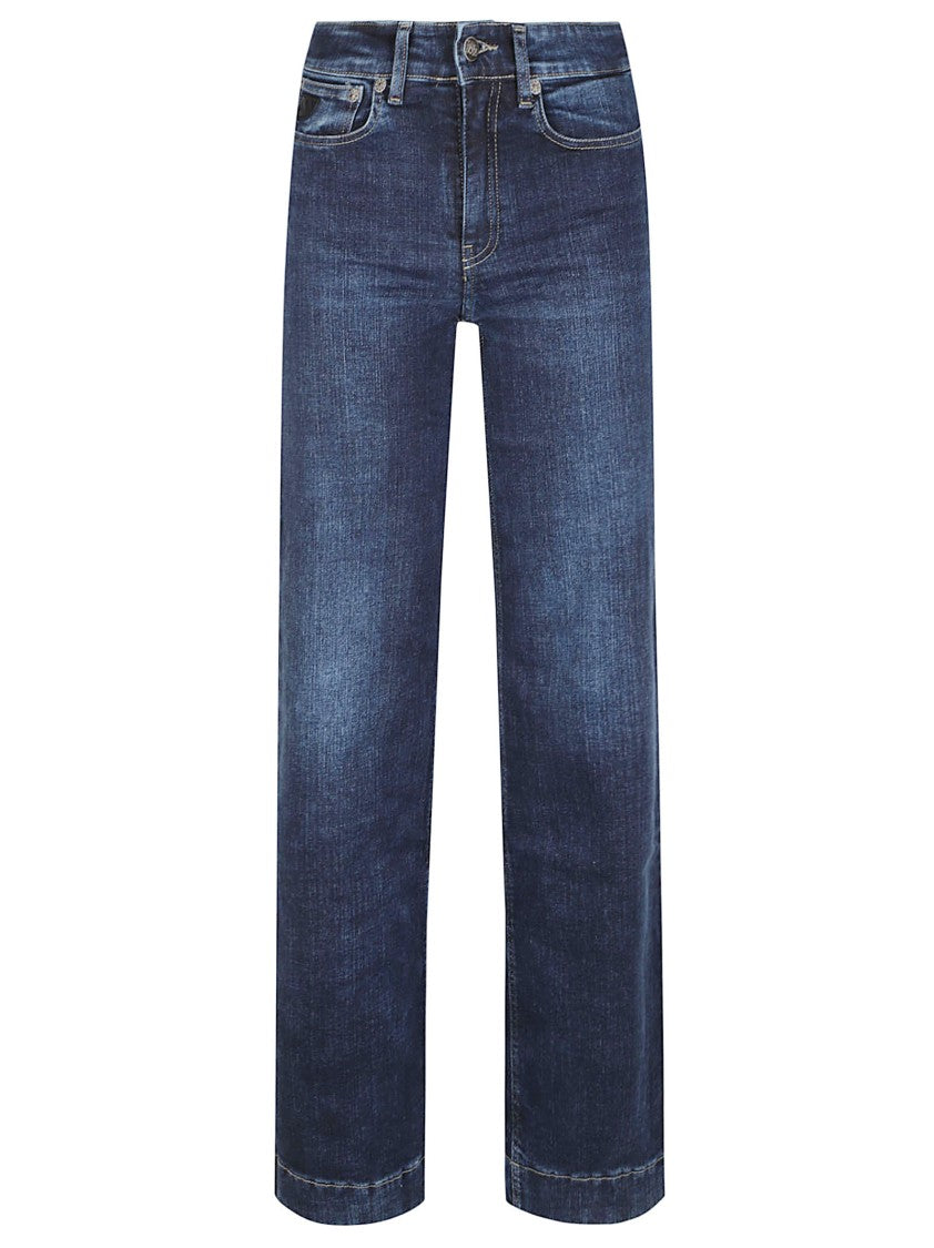 Lois Jeans Lorna Straight-Leg Mid-Rise Cotton Jeans