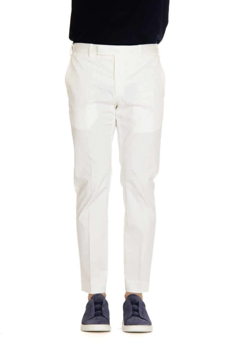 Pt Torino Twill Cotton Fit Ten Trousers