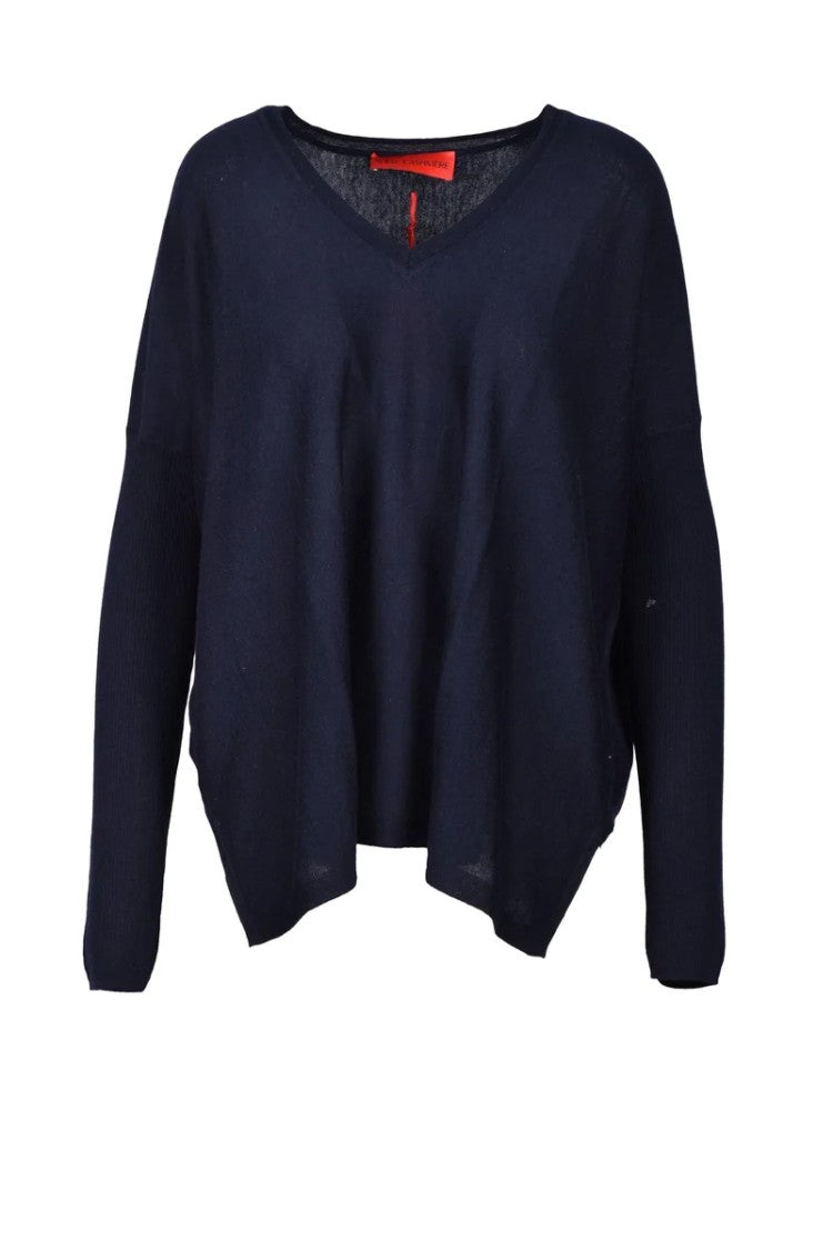 Wild Cashmere Silk And Cashmere Sweater - Midnight Blue