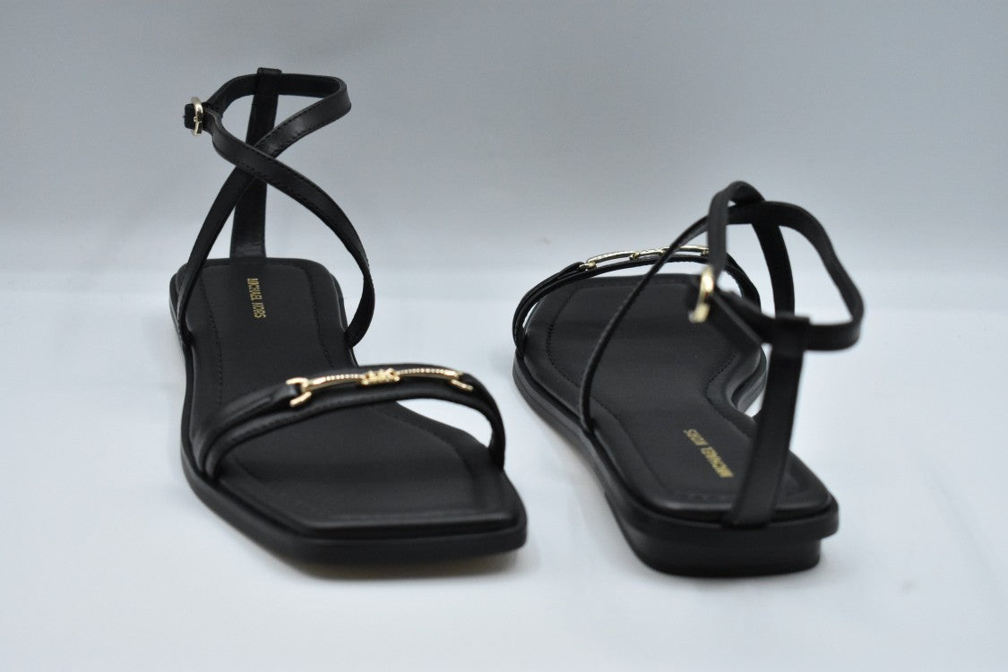 Michael Kors Laced Black Shoes With Design