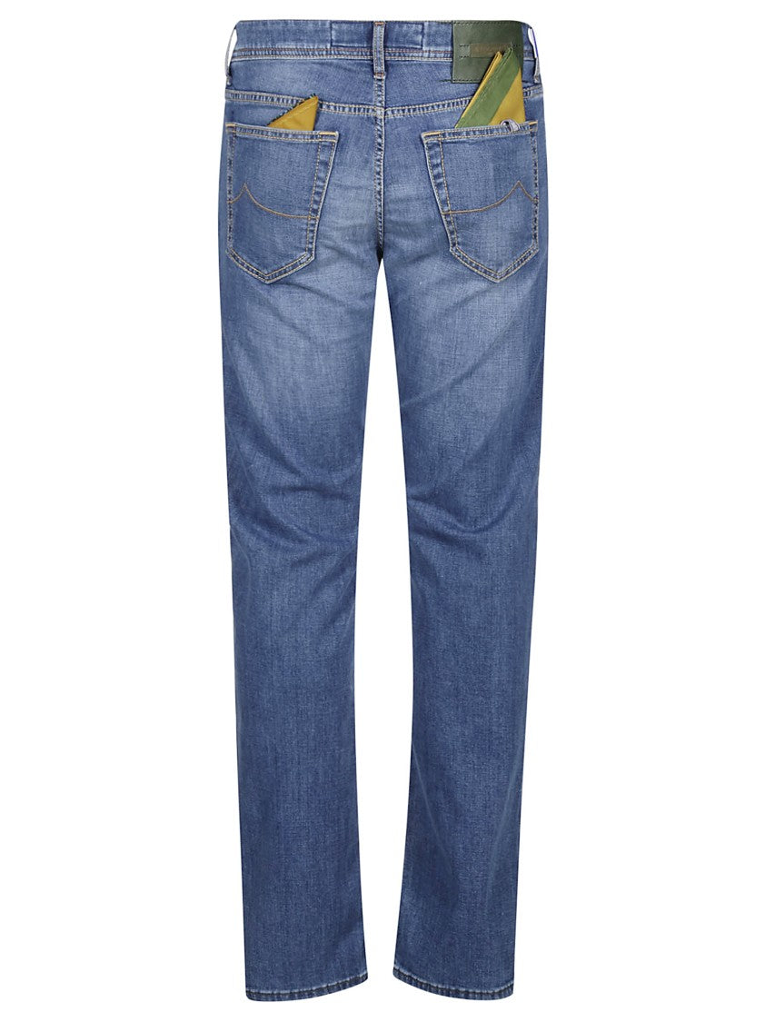 Jacob Cohen Regular Slim Fit Light Blue Denim Jeans