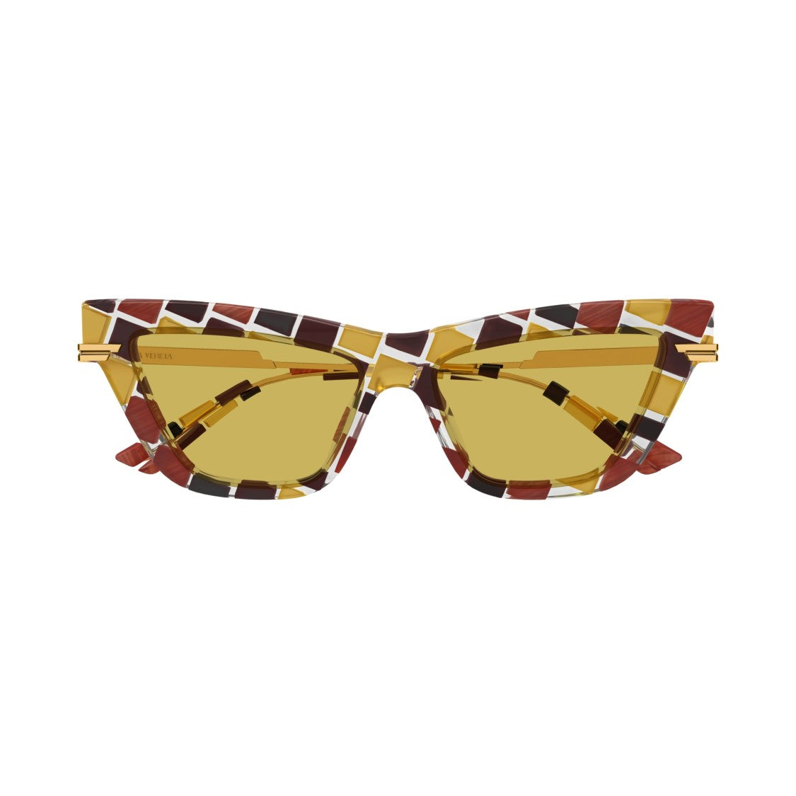Bottega Veneta Bv1241s Multicolored Cat-Eye Sunglasses
