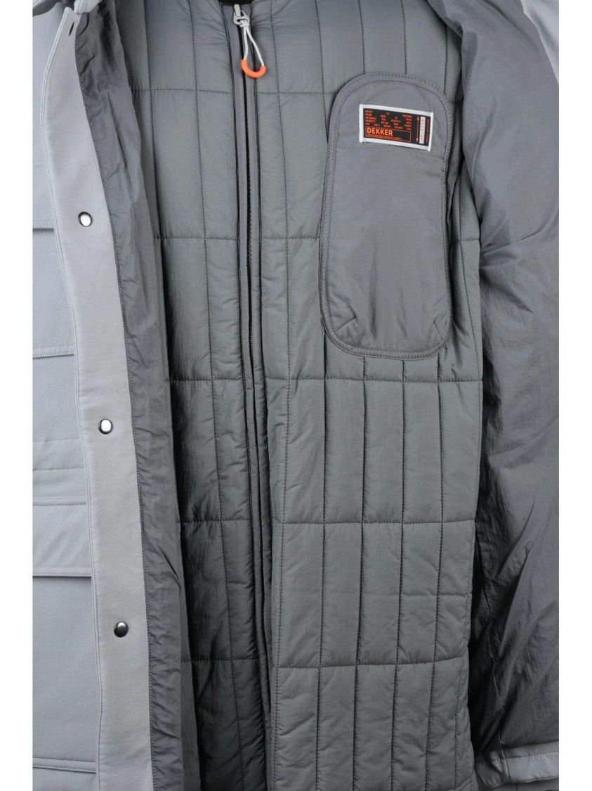 Dekker Dekker Siluro Jacket With Removable Hood And Quilted Interior