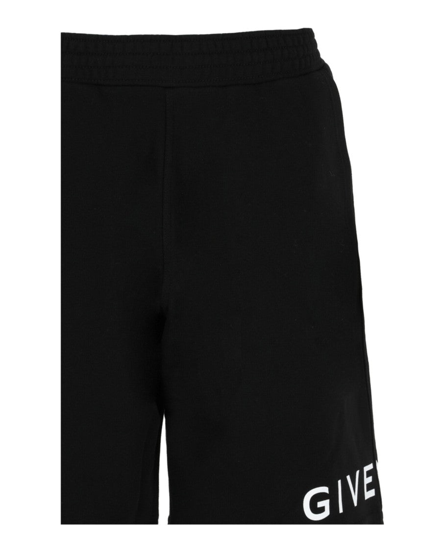 Givenchy Logo Print Boxy Fit Shorts