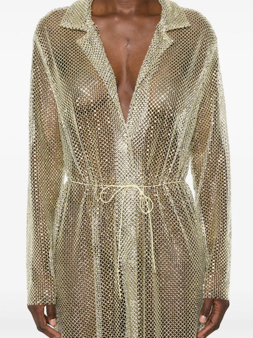 Philosophy Di Lorenzo Serafini Flowing Silhouette Dress With Design