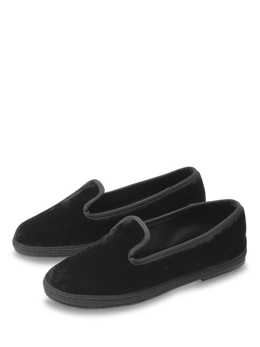 Sentier Velvety Minimalist Slippers With Refined Trim