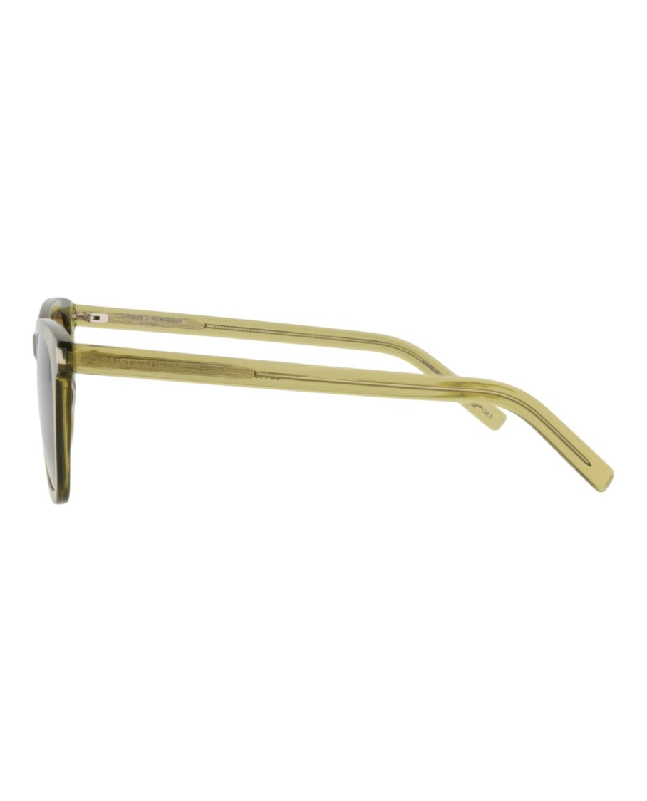 Saint Laurent Square-Frame Recycled Acetate Sunglasses