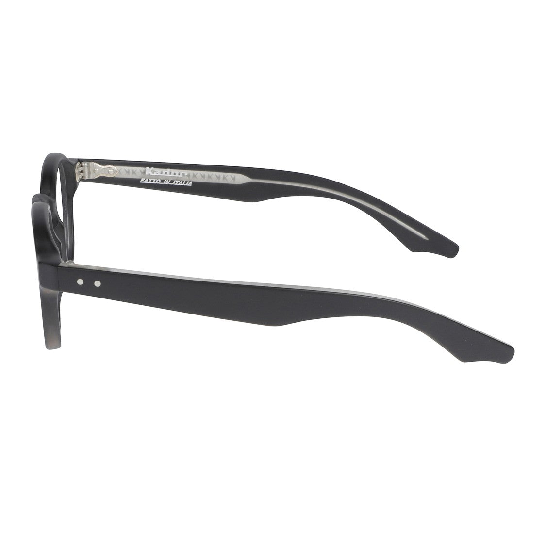 Kador K-Master Square-Frame Eyeglasses With Subtle Silver Rivets