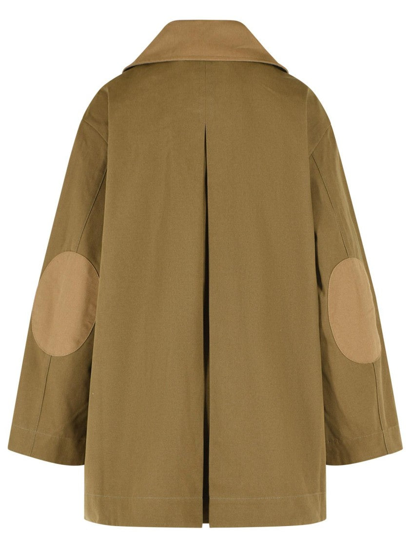 Ganni Green Cotton Jacket