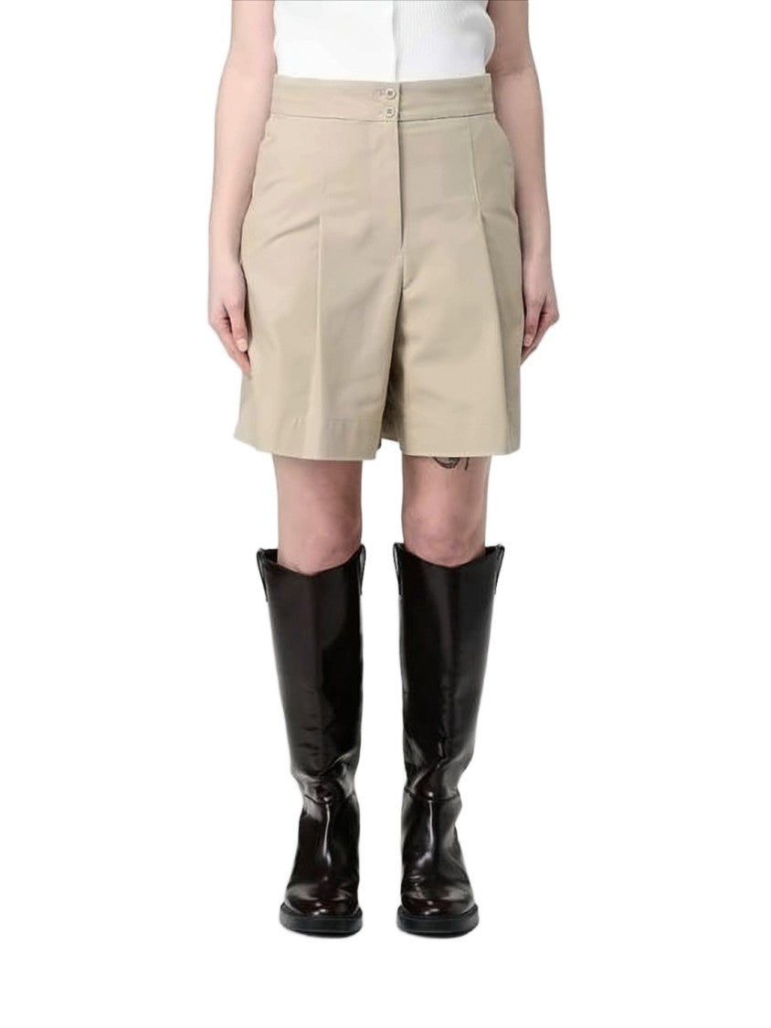 A.P.C. High-Waisted Tailored Shorts With Double-Button Closure