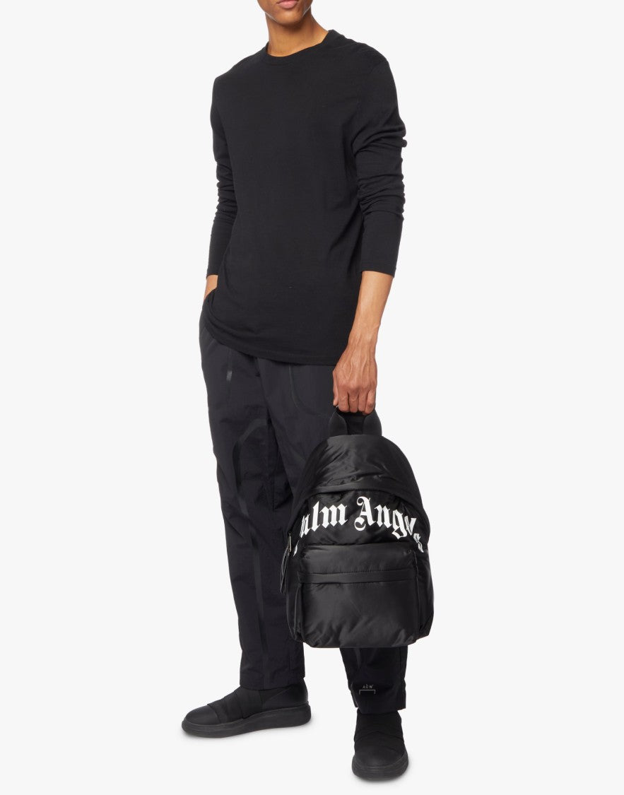 Palm Angels Curved Logo Backpack