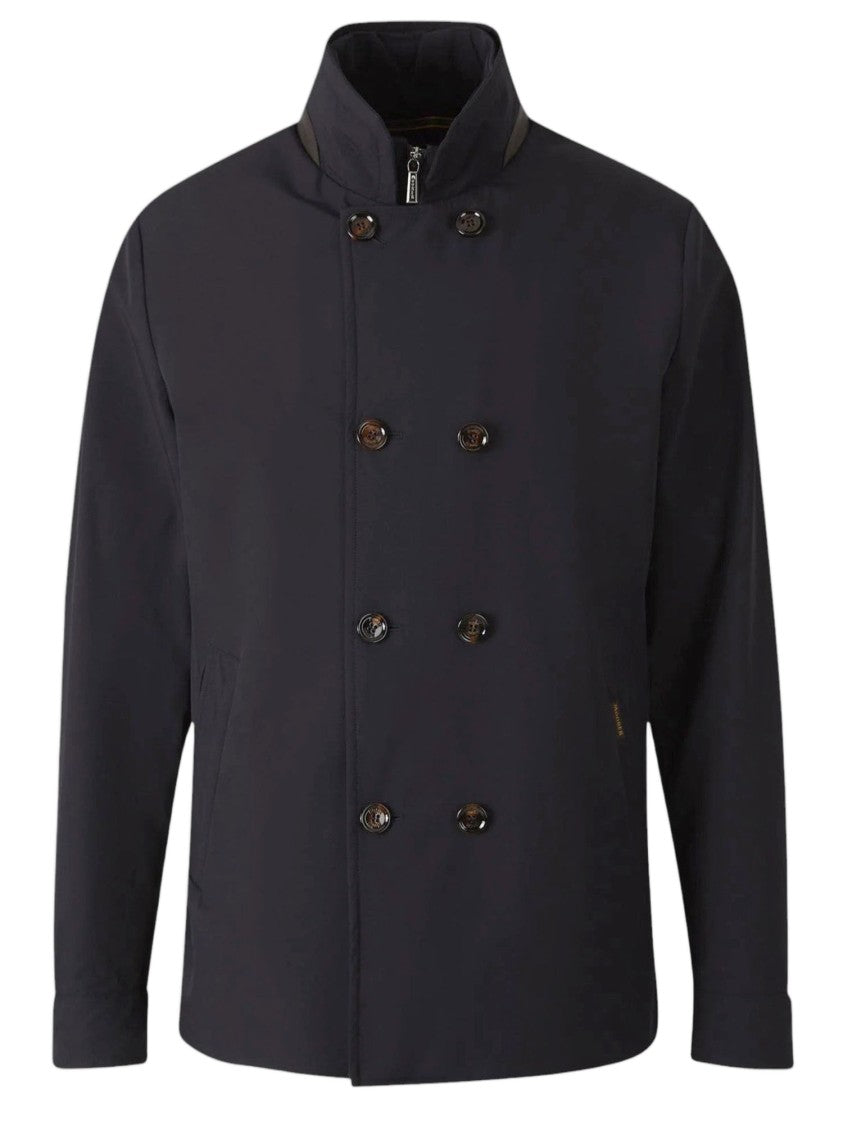 Moorer Dark Blue Volmer Technical Jacket