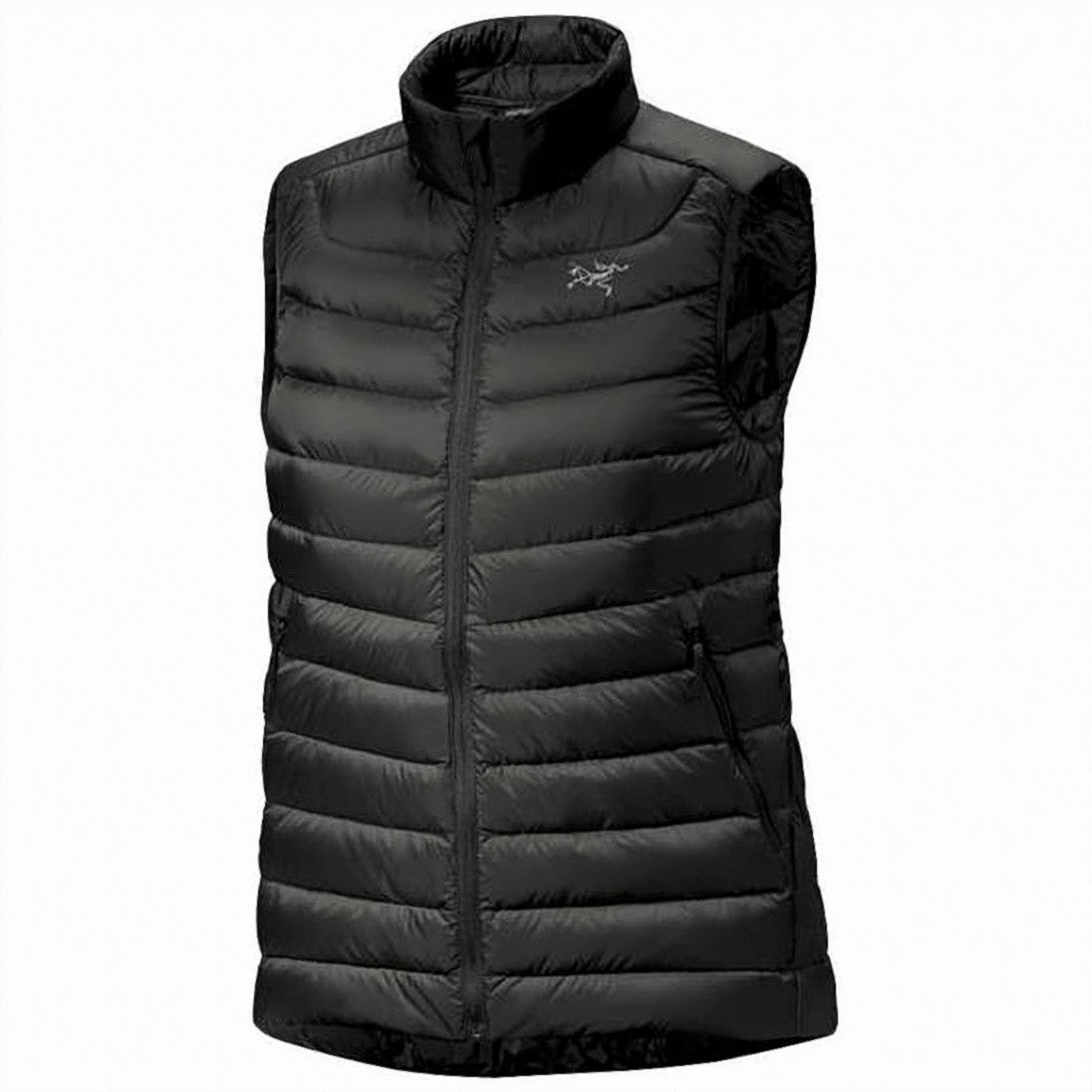 Arc'teryx Quilted High Collar Vest With Front Zipper
