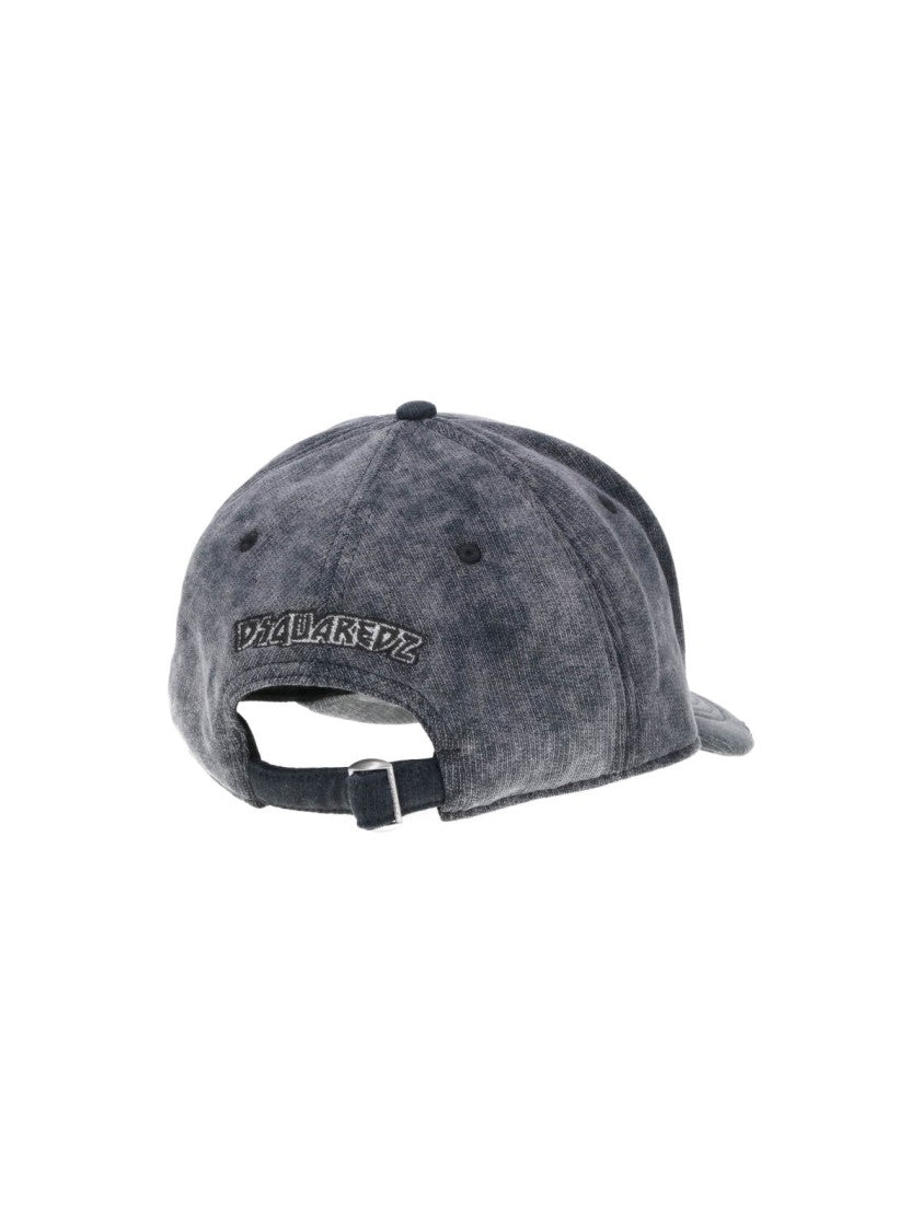 Dsquared2 Kiss Baseball Cap – Grey