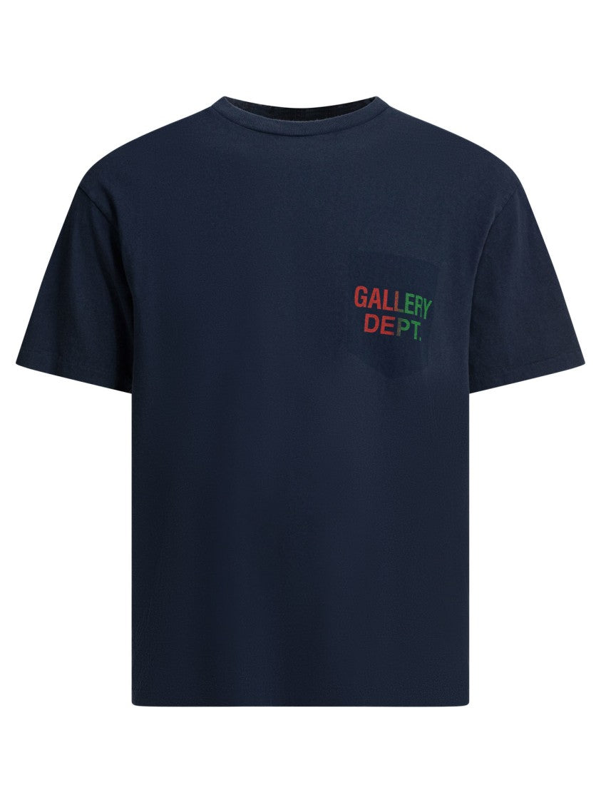 Gallery Dept. Relaxed Fit Cotton T-Shirt With Logo Prints