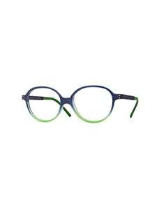 Lookkino Vibrant Green Gradient Optical Frame With Sleek Oval Design