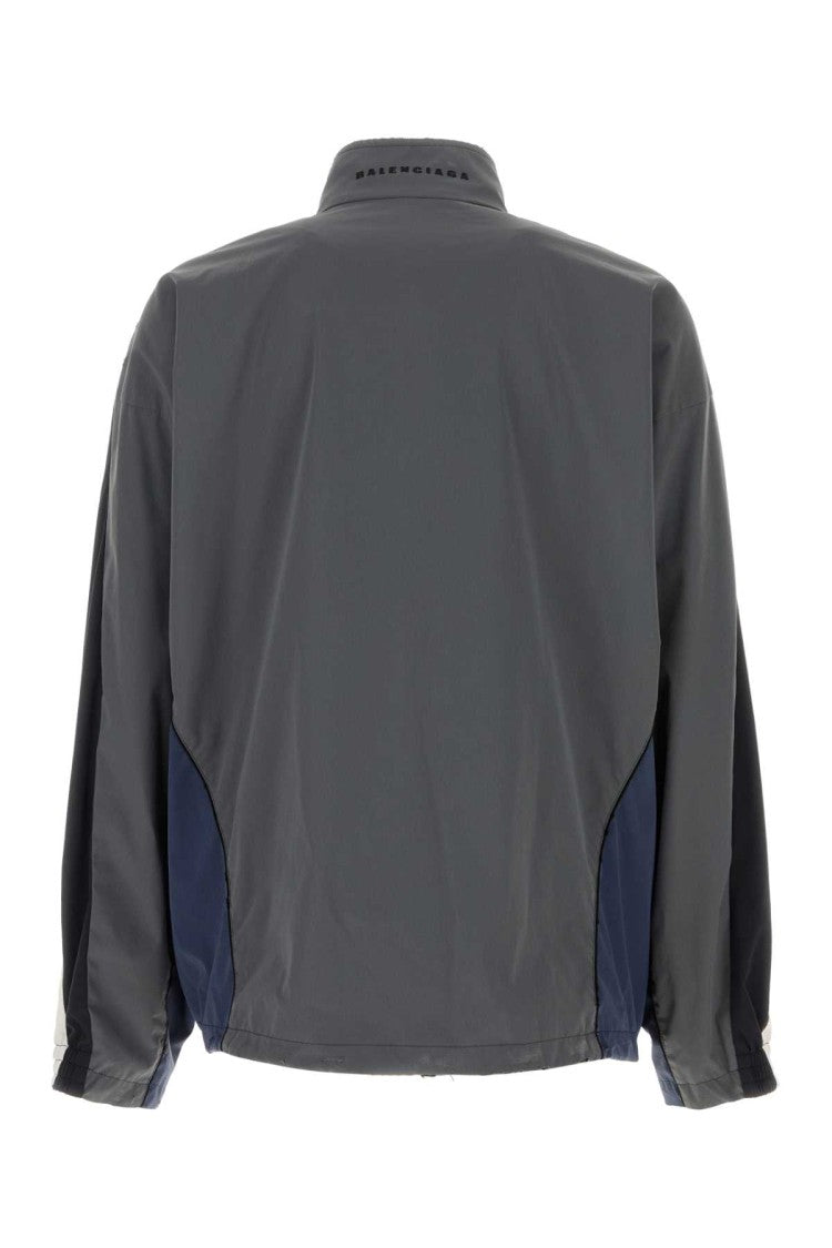 Balenciaga Multicolor Tech Fabric Oversize Sweatshirt