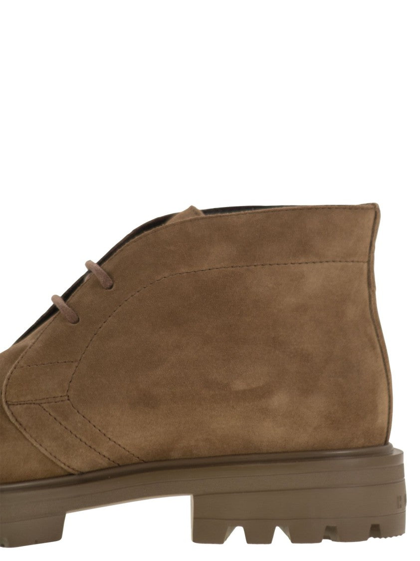 Hogan H673 - Lace-Up Ankle Boot