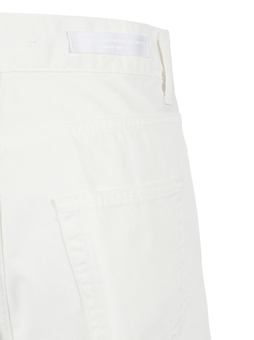 Briglia Tailored Straight-Leg Cotton Pants