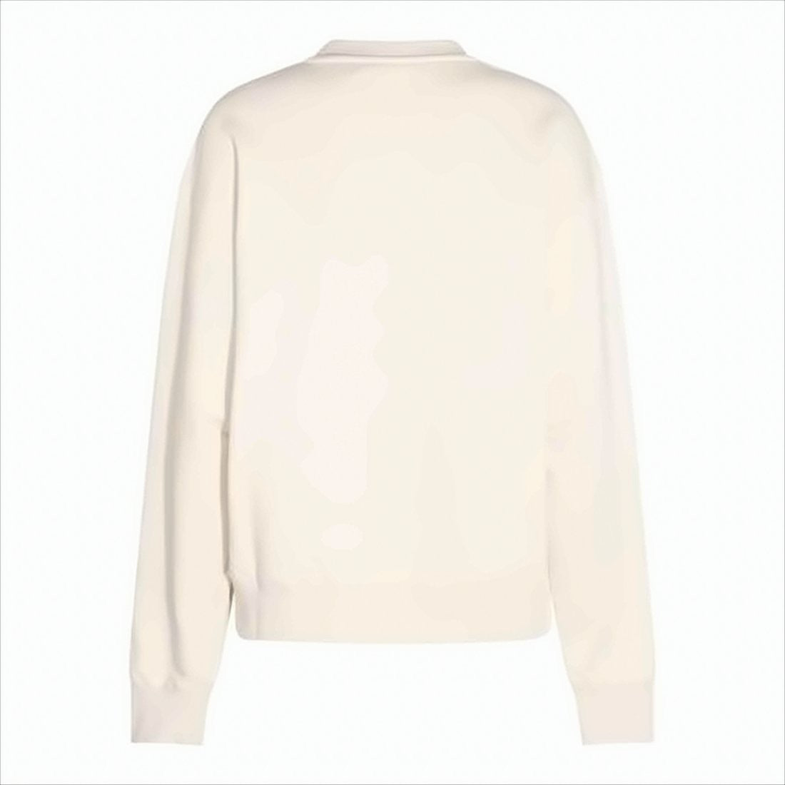 Jil Sander Minimalist Long-Sleeve Crewneck Shirt With Centered Logo