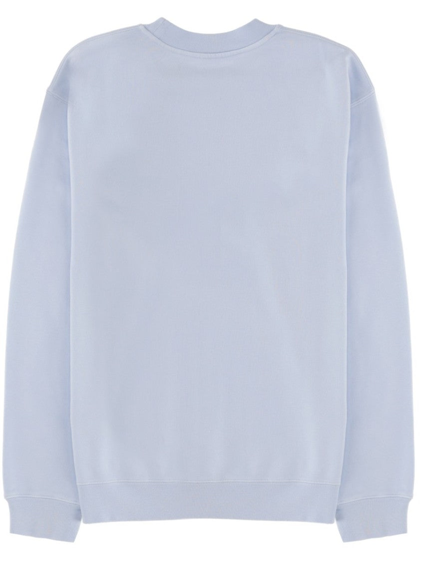 Jacquemus Grosgrain Logo Cotton Pastel Sweatshirt