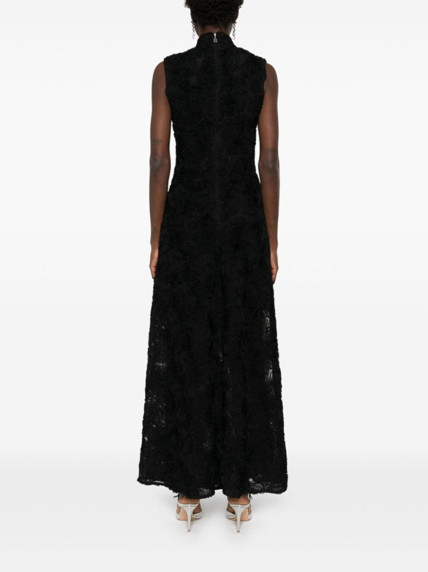 Rotate Sleeveless Maxi Dress With Floral Texture