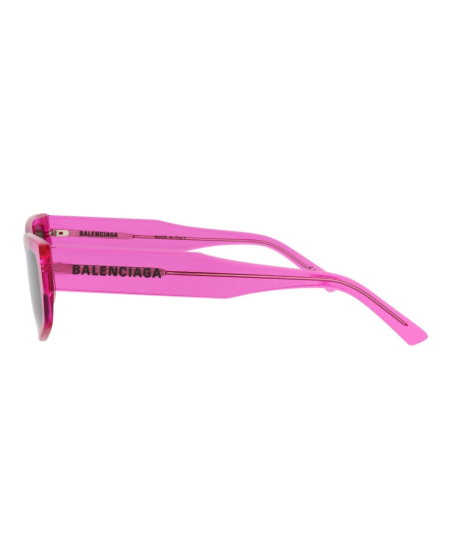 Balenciaga Square-Frame Recycled Acetate Sunglasses