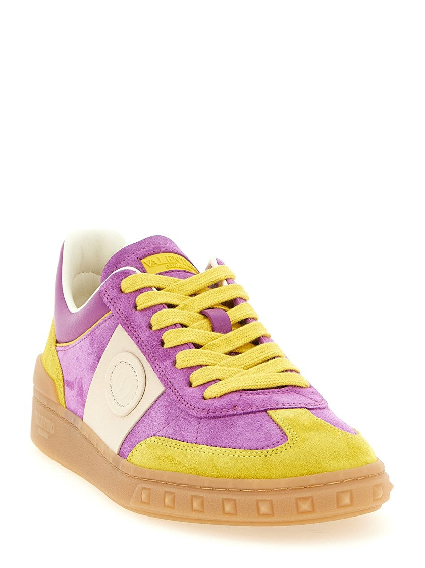 Valentino Garavani 'Upvillage' Sneakers In Crust And Napped