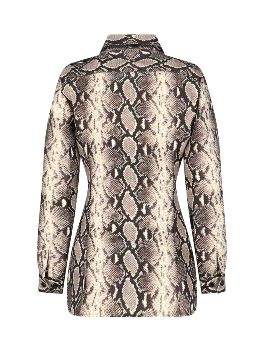 Duran Lantik Python Print Shirt – Multicolor