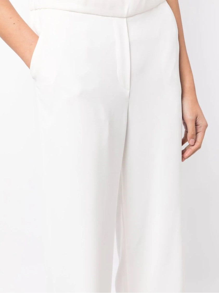 P.A.R.O.S.H. Wide-Leg Tailored Pants With High Waist