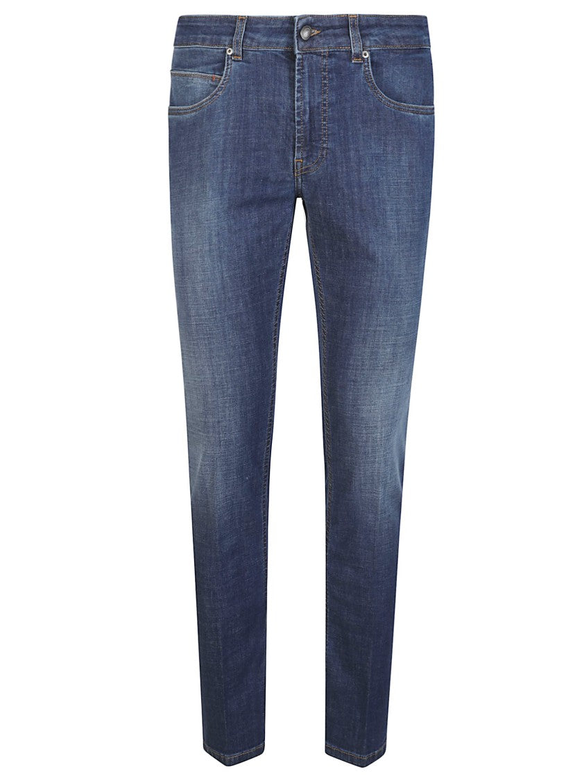 Fay Standard Cotton-Blend Jeans