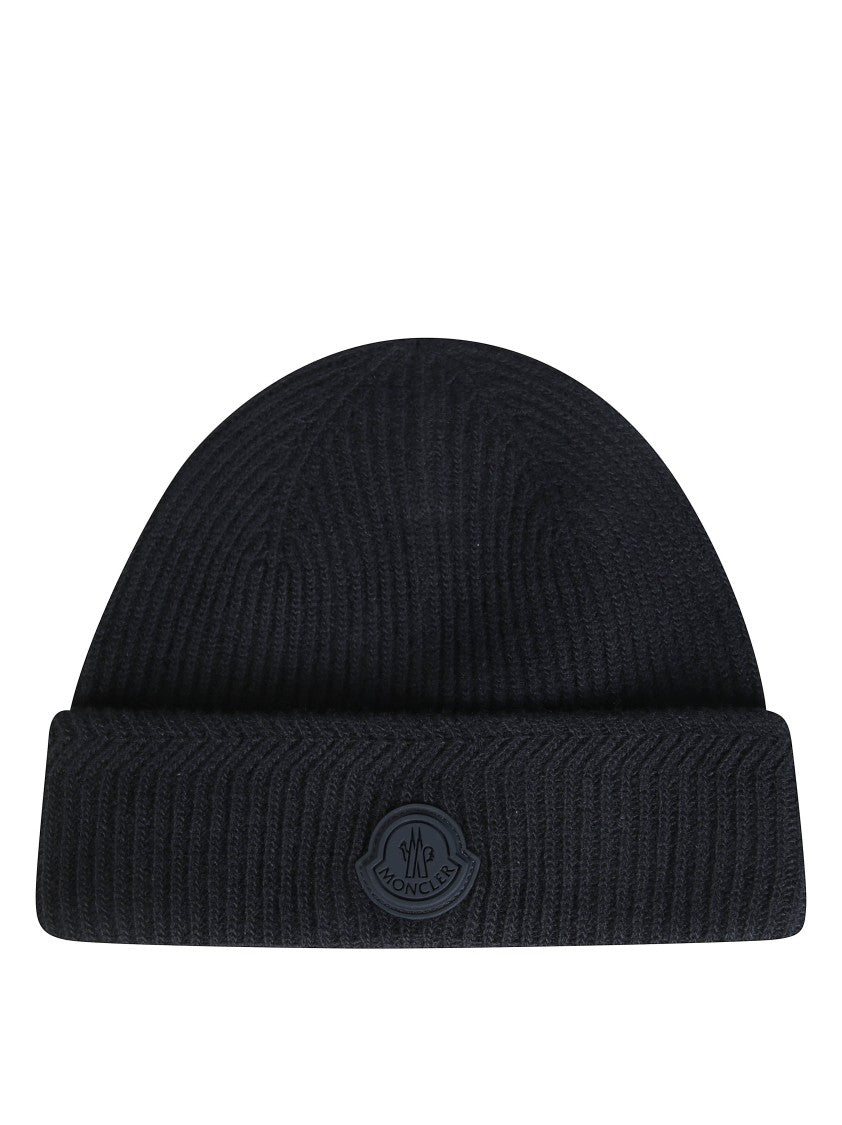 Moncler Ribbed Knit Beanie