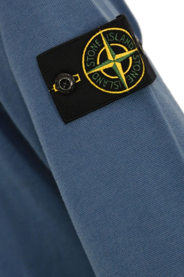 Stone Island Classic Round Neck Black Sweater With Timeless Appeal