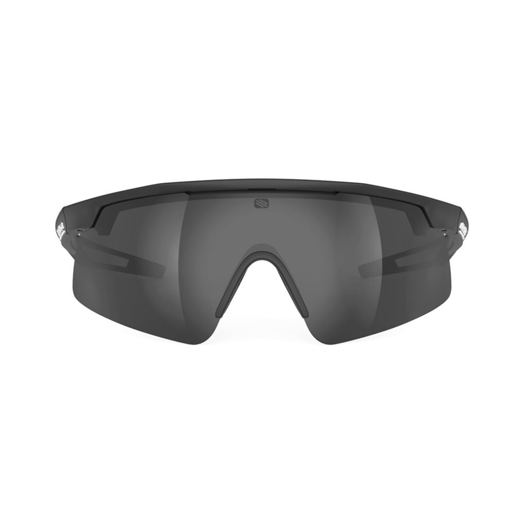 Rudy Project Matte Black Sport Sunglasses With Textured Strap