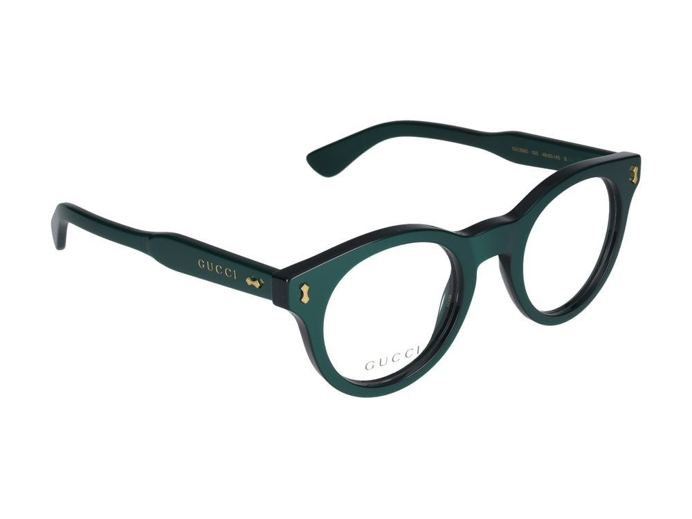 Gucci Eyeglasses Gg1266o 003 Green Green Transparent 48/23/145