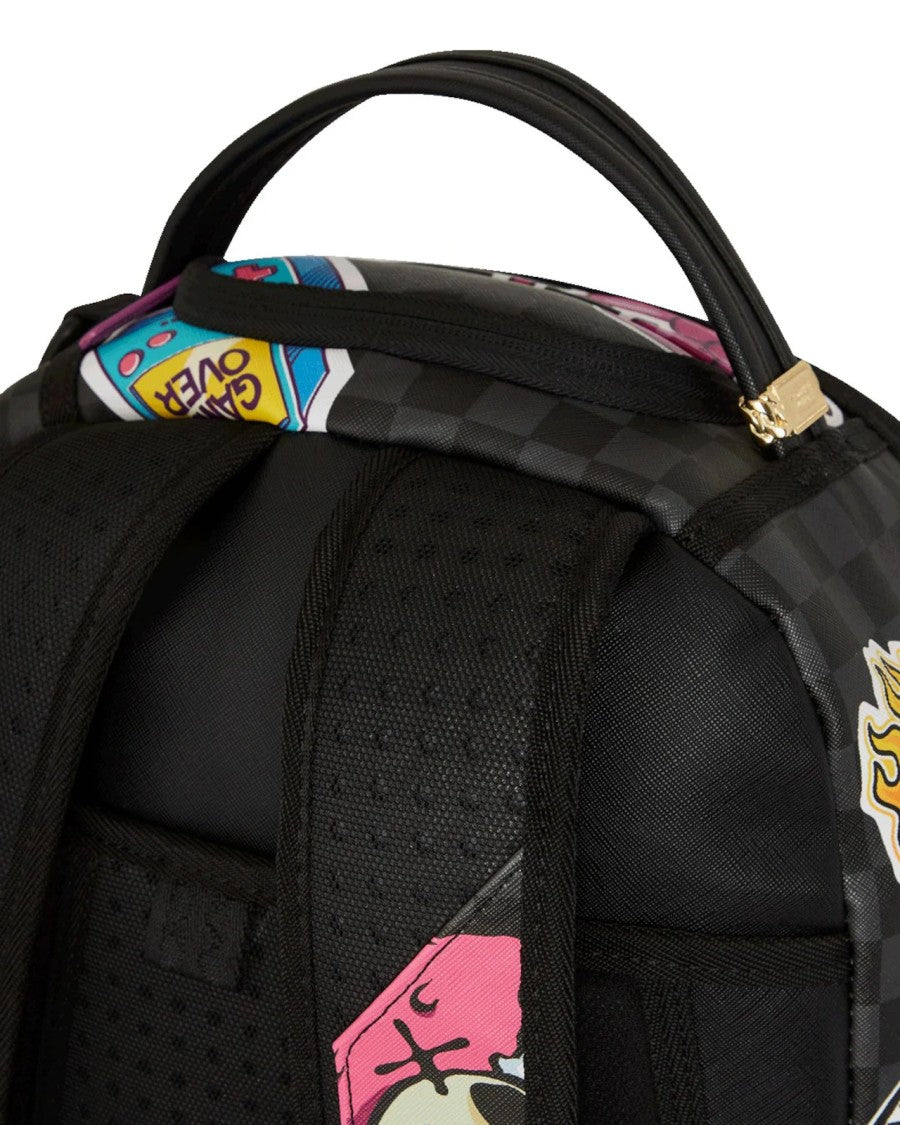 Sprayground Playful Checkered Backpack