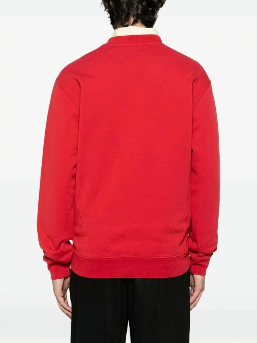 Jacquemus Red Long Sleeve Sweatshirt