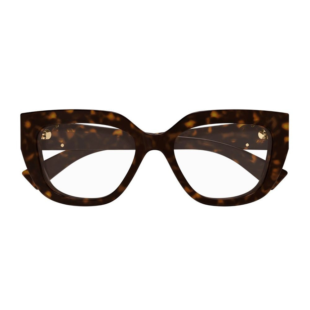 Gucci Gg1847o Emblem Line Havana Cat-Eye Sunglasses