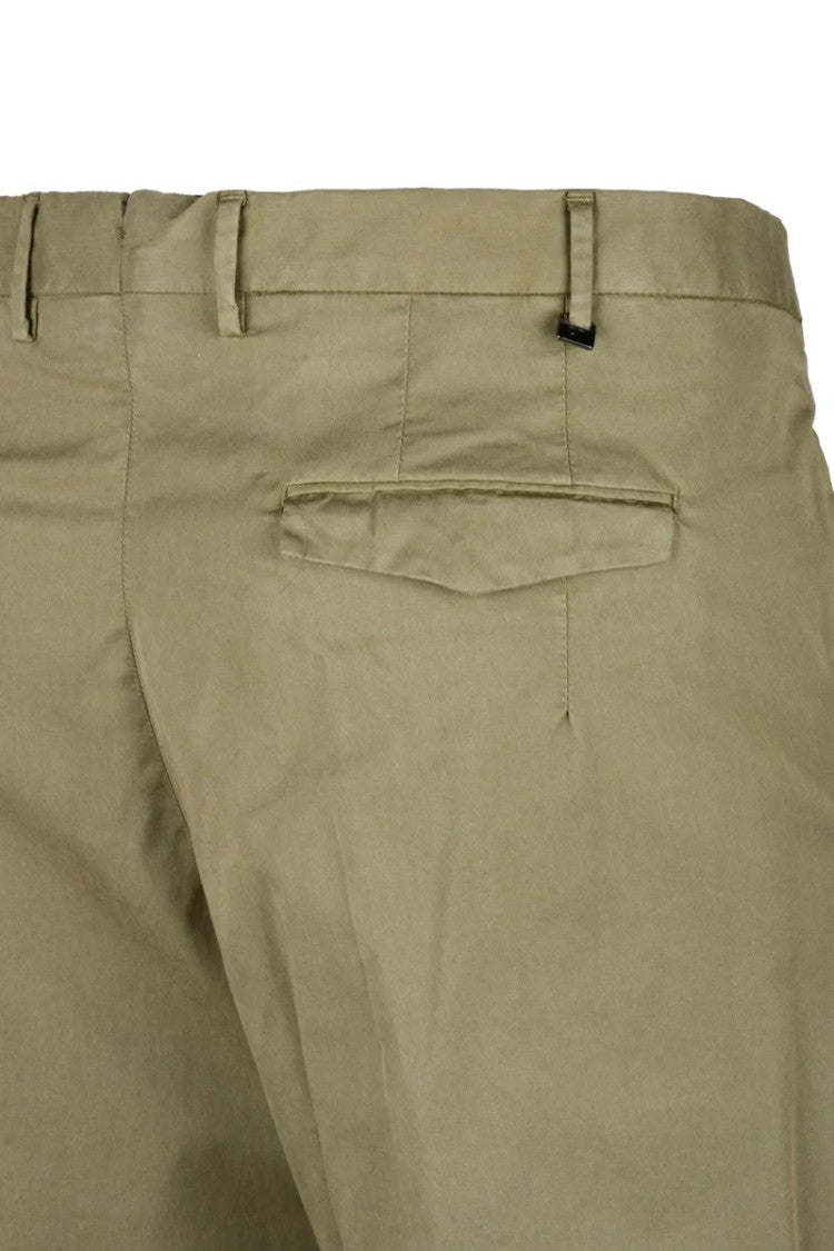 Pt Torino Stretch Trousers - Olive Green