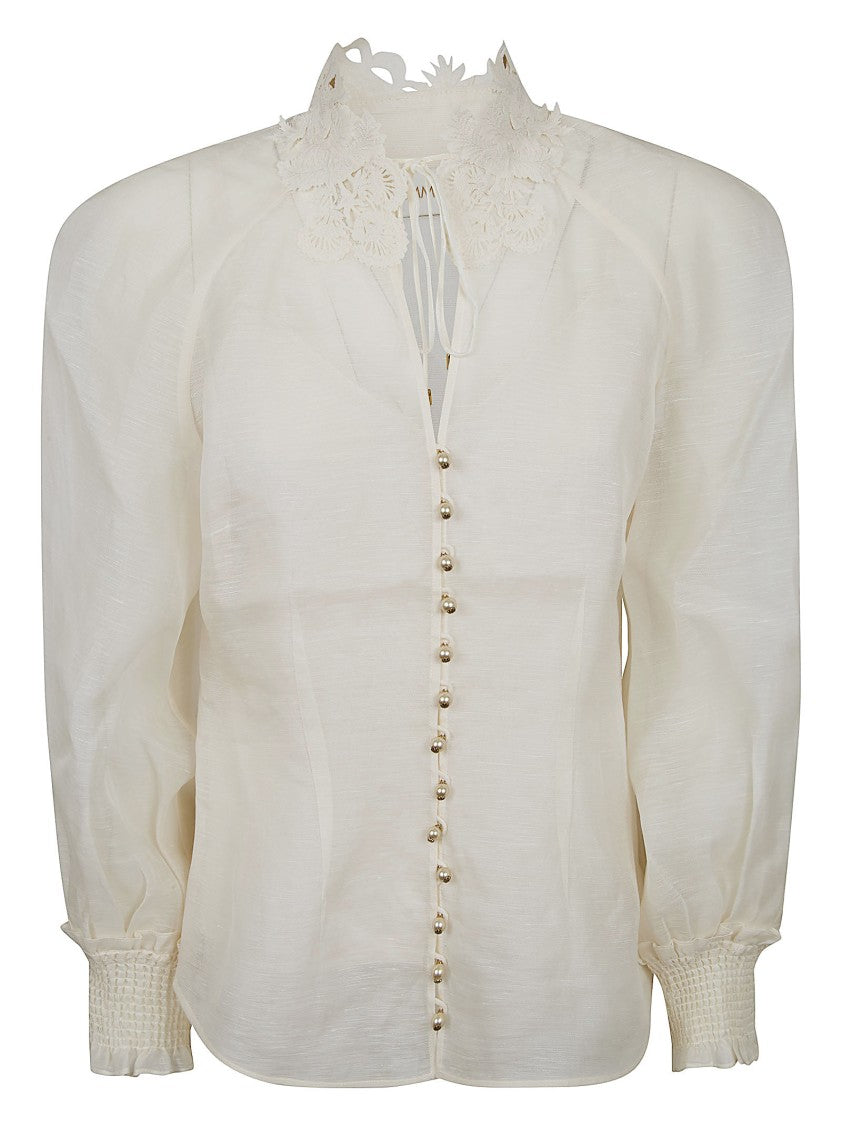 Zimmermann Rebellion Collar Blouse