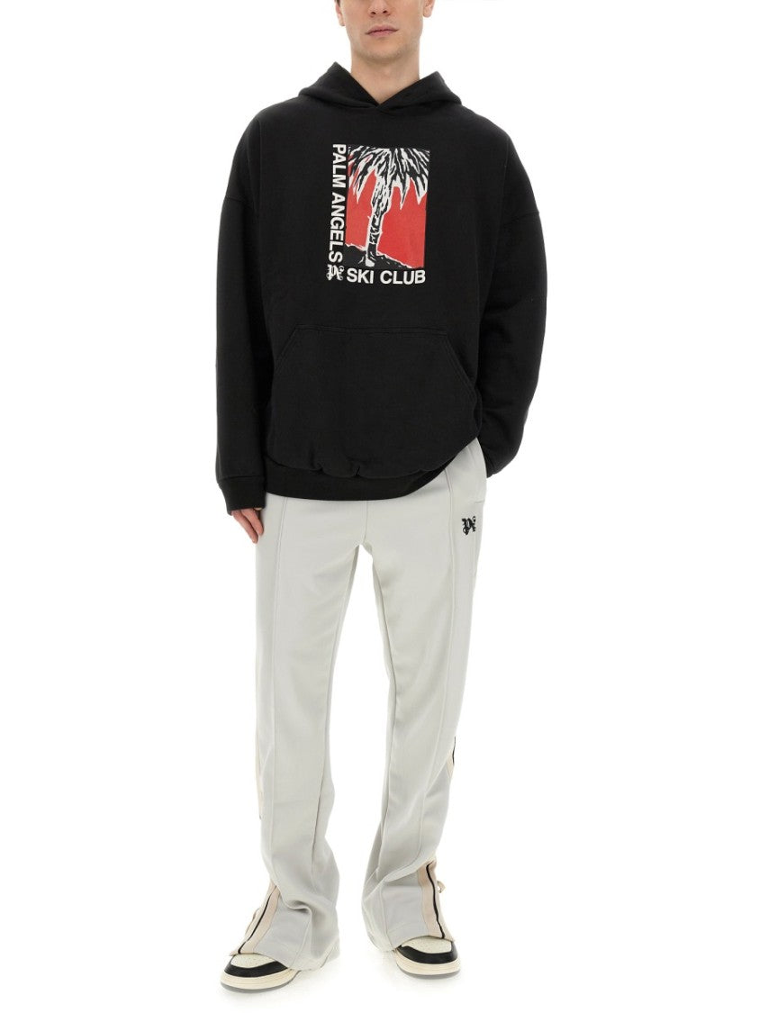 Palm Angels Palm Ski Club Print Sweatshirt