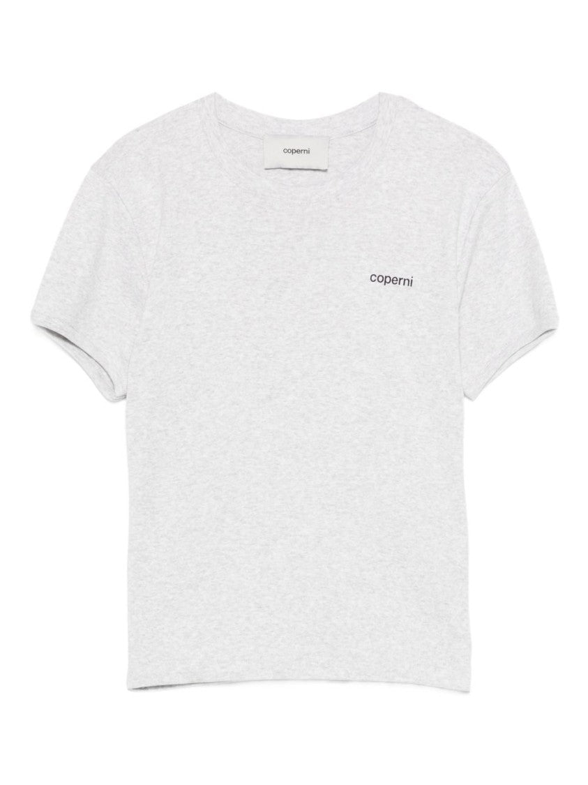 Coperni Short-Sleeved Crew Neck T-Shirt With Subtle Logo Detail