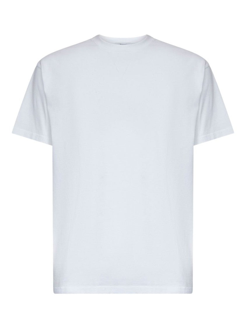 Givenchy White Classic Cotton Logo Detail T-Shirt