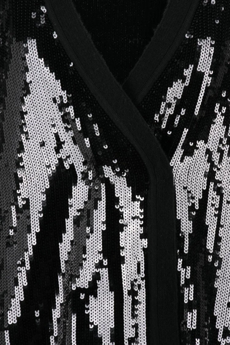 Twin-Set Sequin Cardigan - Black