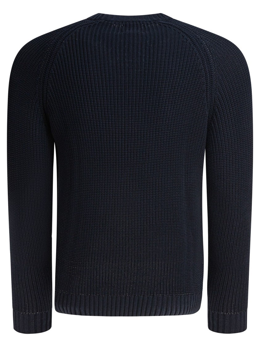 Rakki' Textured Ribbed Knit Sweater