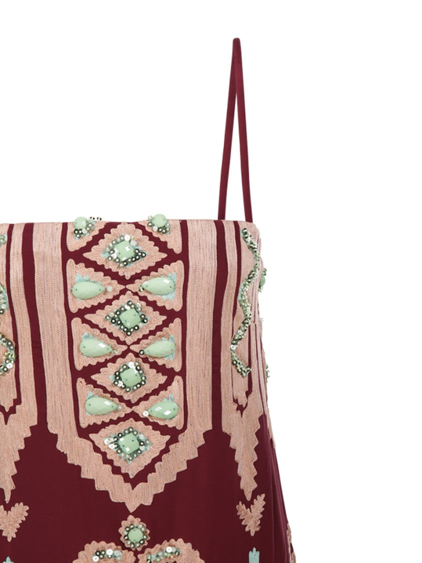 Johanna Ortiz Wedge Weave Ankle Dress