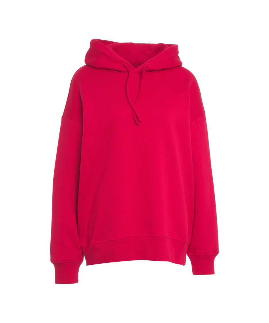 Closed Casual Oversized Hoodie With Adjustable Drawstring And Heritage Print