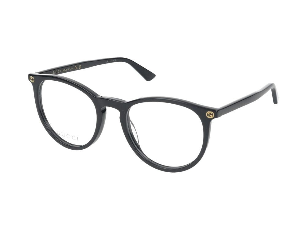 Gucci Eyeglasses Gucci Gg0027o 001 Black Black Transparent 50/20/140